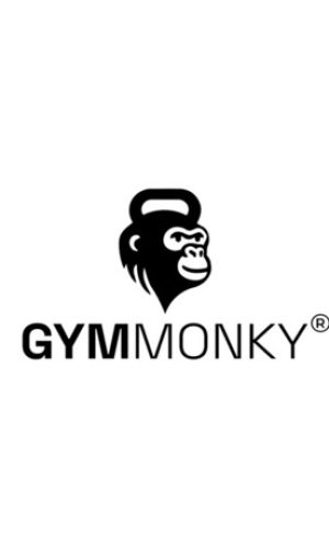 Referenzprojekt von Zündstoff Marketing: Das offizielle Logo von Gymmonky (schwarze Version auf weissem Hintergrund).